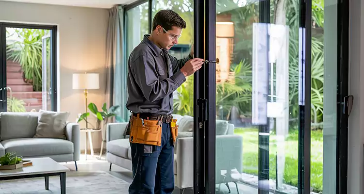 Sliding Door Jamb Lock Repair in Ensley, FL