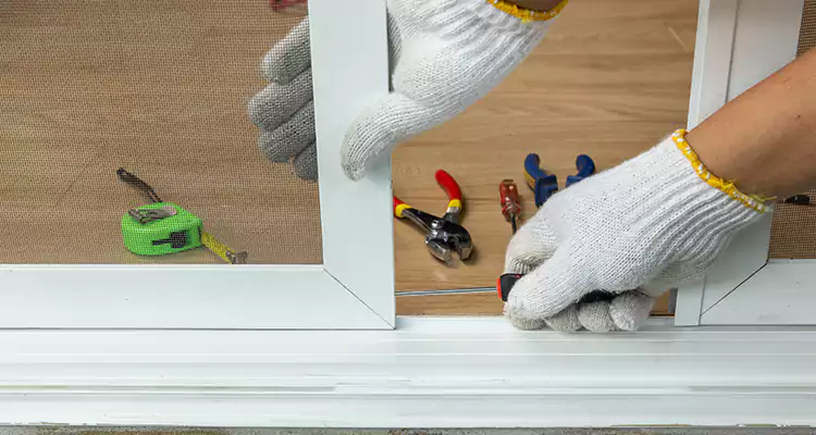 Sliding Glass Door Off Rails Repair in Ensley, FL